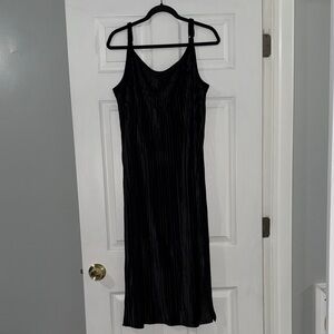 AE Velvet Midi Dress